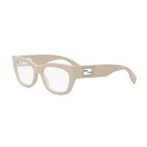 NWT FENDI EYEGLASSES UNISEX SQUARE KHAKI EYEWEAR